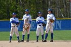 Baseball vs MIT  Wheaton College Baseball vs MIT in the  NEWMAC Championship game. - (Photo by Keith Nordstrom) : Wheaton, baseball, NEWMAC